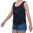 Regata-Feminina--Hurley-Regata--Confortable-PRETO