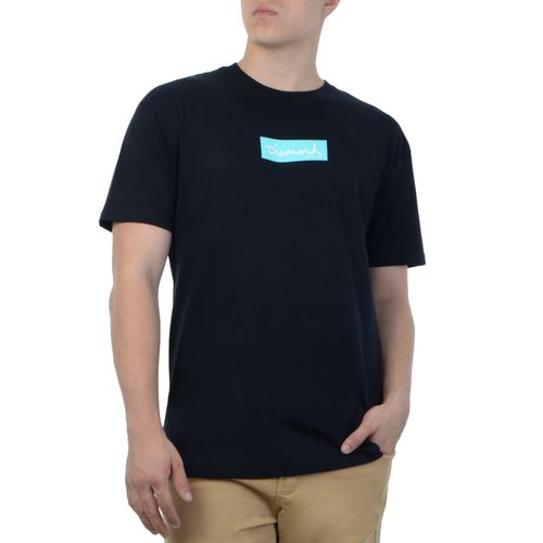 Camiseta-Masculina-Diamond-OG-Script-Mini-Box-Logo-PRETO