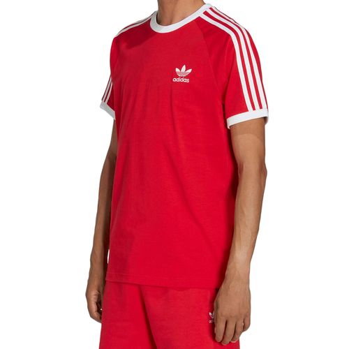 Camiseta-Masculina-Adidas-3-Stripes-VERMELHO