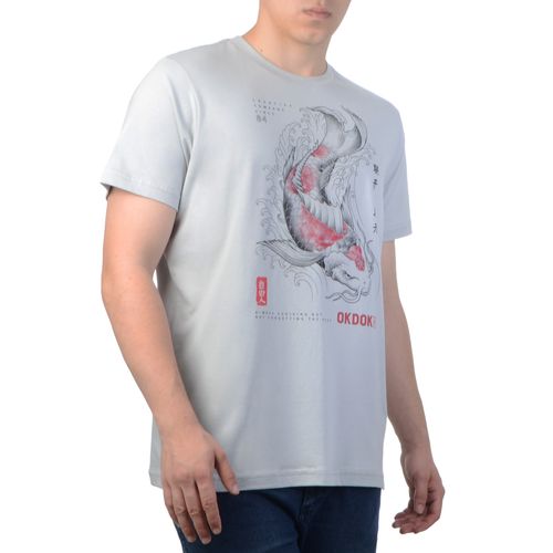 Camiseta-Masculina-Okdok-Classic-Preta-CINZA