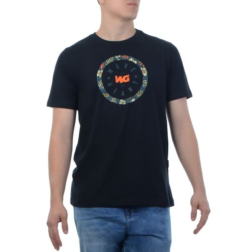 Camiseta-Masculina-WG-Flower-Circle-PRETO