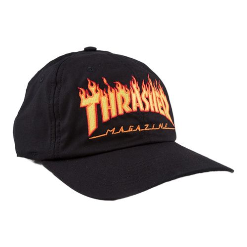 bone-thrasher-dad-hat-flame-logo