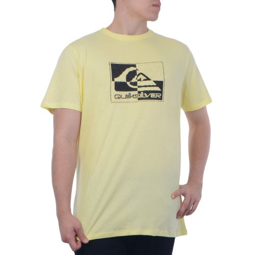 Camiseta-Masculina-Quiksilver-Torn-And-Fray-AMARELO