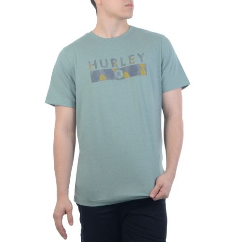 Camiseta-Masculina-Hurley-Palm-VERDE