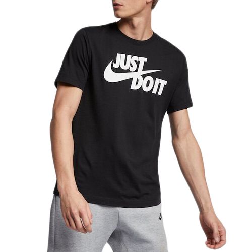 Camiseta-Masculina-Nike-Sportswears-Just-Do-It-PRETO-BRANCO