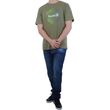 Camiseta-Masculina-Hurley-Circle-VERDE