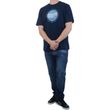 Camiseta-Masculina-HD-Texture-Block-AZUL
