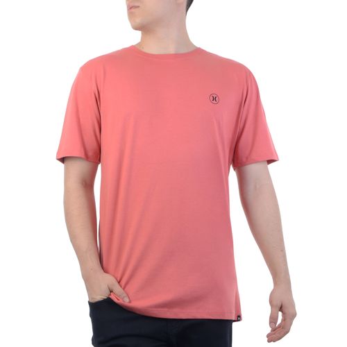 Camiseta-Masculina-Hurley-Silk-Mini-Icon-ROSA