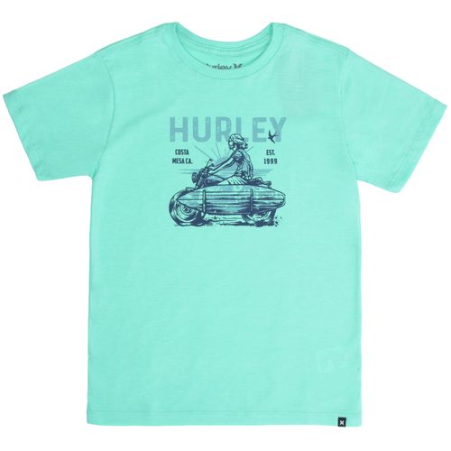 Camiseta-Infantil-Hurley-Sunset-VERDE