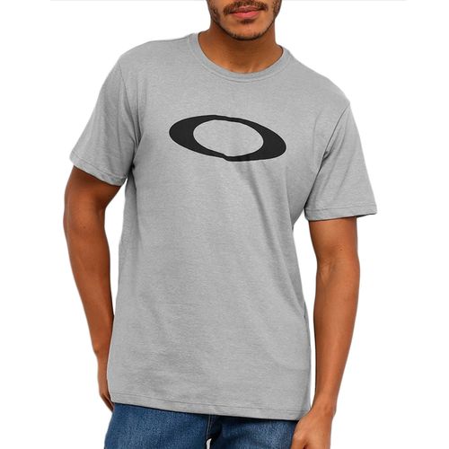 Camiseta-Masculina-Oakley-O-Ellipse---CINZA-CLARO-MESCLA