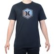 Camiseta-Masculina-Hurley-Hexa-PRETO
