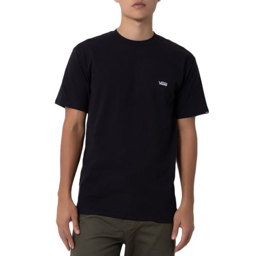 Camiseta-Masculina-Vans-Core-Basics-Black-White-PRETO