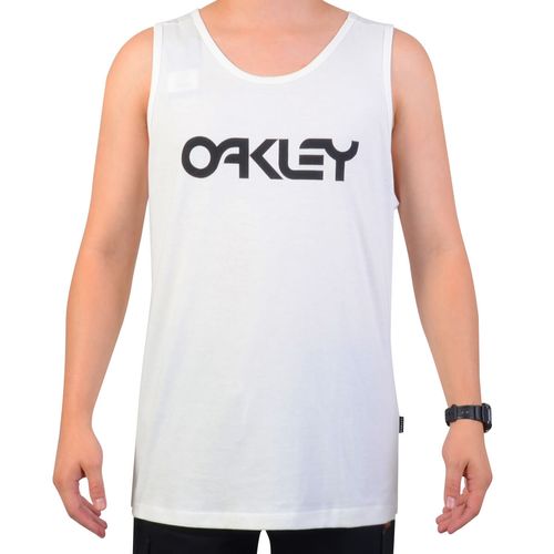 Camiseta-Masculina-Oakley-Regata-Mark-II-Tank-Branca-BRANCO