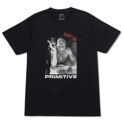 Camiseta-Masculina-Primitive-x-2Pac-Smoke-Tee-PRETO