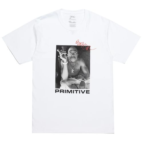 Camiseta-Masculina-Primitive-x-2Pac-Smoke-Tee-BRANCO