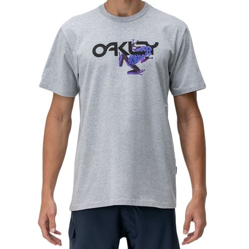 Camiseta Oakley Masc Mod Frog Graphic Tee Azul-Marinho - Compre Agora