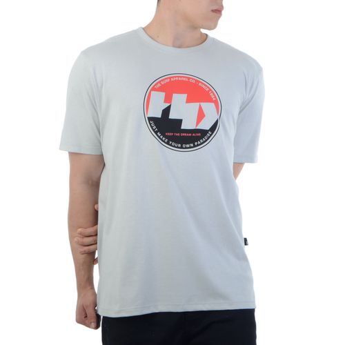 Camiseta-Masculina-HD-Round-Print-CINZA