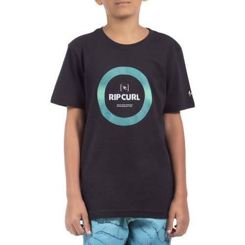 Camiseta-Infantil-Rip-Curl-Circle-Filter-PRETO