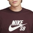 Camiseta-Masculina-Nike-SB-Logo-Burgundy-Crush-VINHO