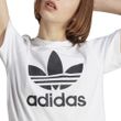 Camiseta-Feminina-Adidas-Classics-Trefoil-BRANCO