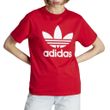 Camiseta-Feminina-Adidas-Trefoil-Vermelha-VERMELHO