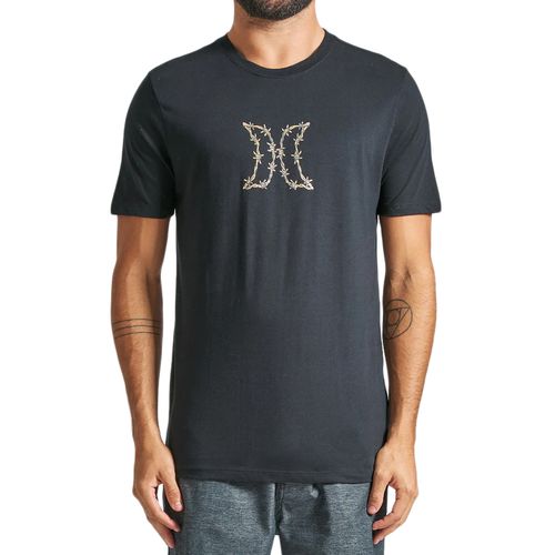 Camiseta-Masculina-Hurley-Hard-PRETO