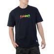 Camiseta-Masculina-Grizzly-Taste-The-Rainbow-PRETO