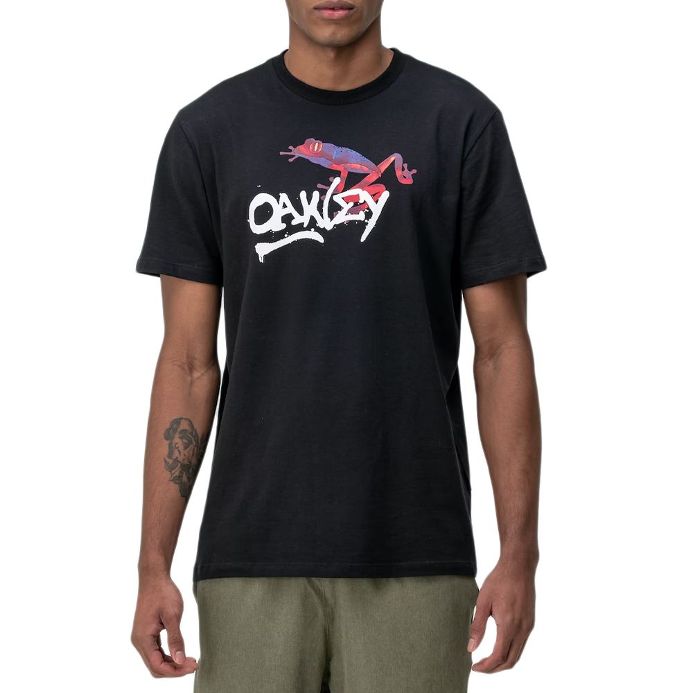 Camiseta Oakley Frog Big Graphic Heather Grey  Sunset Skate Shop - A maior  e mais conceituada Skateshop do Sul do Brasil.