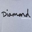 Camiseta-Masculina-Diamond-Supply-Co.-OG-Script-CINZA