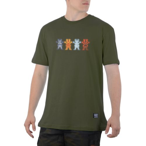 Camiseta-Masculina-Grizzly-Room-Keys-VERDE