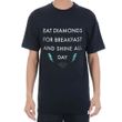 Camiseta-Masculina-Diamond-Breakfast-PRETO