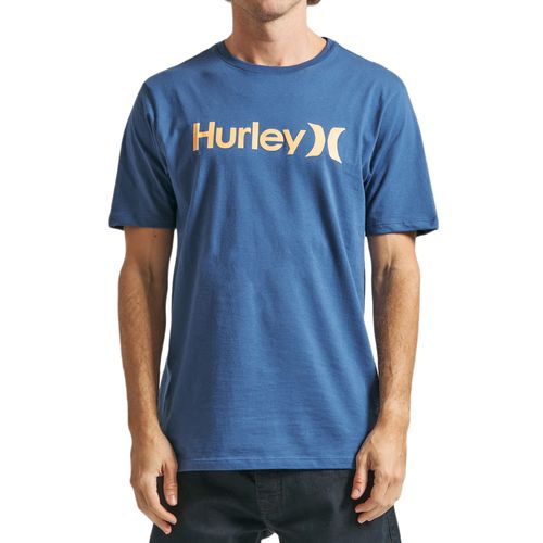 Camiseta-Masculina-Hurley-Silk-O-O-Solid-MARINHO