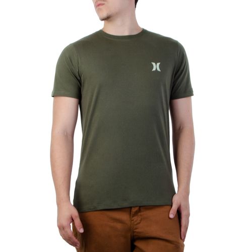 Camiseta-Masculina-Hurley-Silk-O-O-Relevo-VERDE
