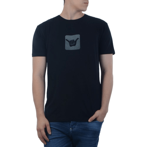 Camiseta-Masculina-Hang-Loose-Traditional-Logo-PRETO