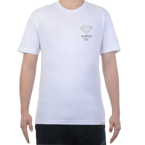 Camiseta-Masculina-Diamond-Supply-Co-BRANCO
