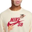 Camiseta-Masculina-Nike-SB-City-Of-Love-BEGE