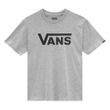 Camiseta-Juvenil-Vans-Classic-Logo-Athletic-Heather-Black-CINZA