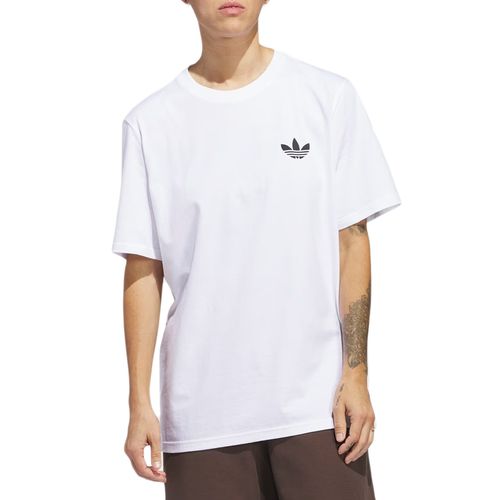 Camiseta-Masculina-Adidas-4.0-Stretch-Logo-BRANCO