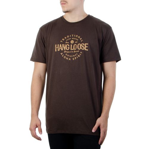 Camiseta-Masculina-Hang-Loose-Roundtypo-MARROM