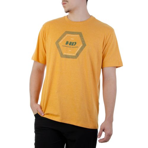 Camiseta-Masculina-HD-Textures-AMARELO