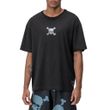 Camiseta-Masculina-Oalkley-Back-To-Skull-Tee-Blackout-PRETO