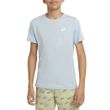 Camiseta-Infantil-Nike-Sportswear-Light-Armoury-Blue-AZUL