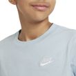 Camiseta-Infantil-Nike-Sportswear-Light-Armoury-Blue-AZUL