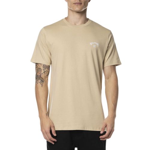 Camiseta-Masculina-Billabong-Small-Arch-Emb-2024-BEGE