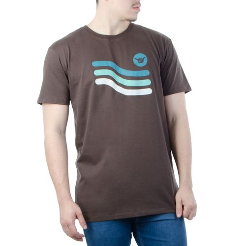 Camiseta-Masculina-Hang-Loose-Sol---MARROM