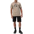 Camiseta-Masculina-Oakley-Inc-Skull-Tee-Rye-BEGE