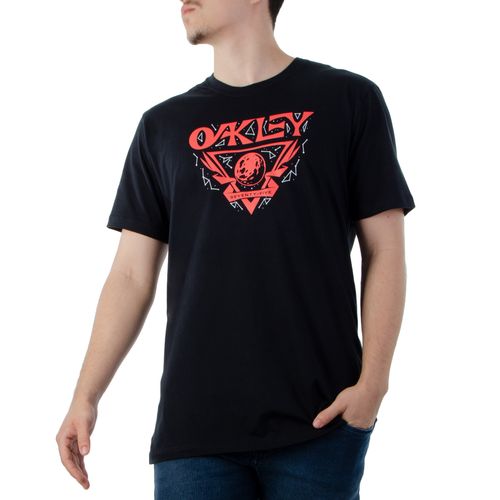 Camiseta-Masculina-Oakley-Ball-Graphic-PRETO