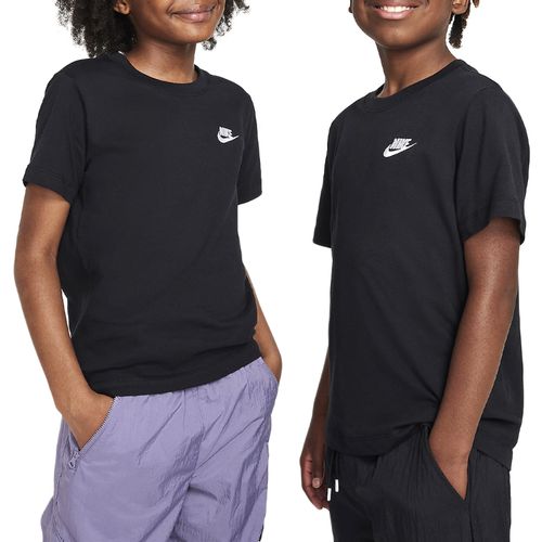 Camiseta-Infantil-Nike-Sportswear-Older-Kids-PRETO