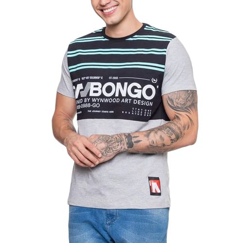 Camiseta-Masculina-Especial-Onbongo-Here-PRETO