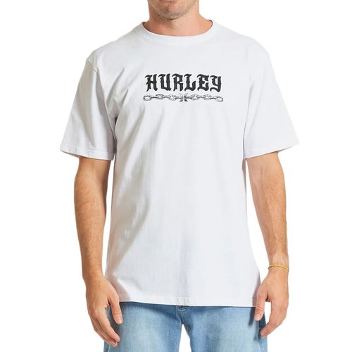 Camiseta-Masculina-Hurley-Locals-BRANCO